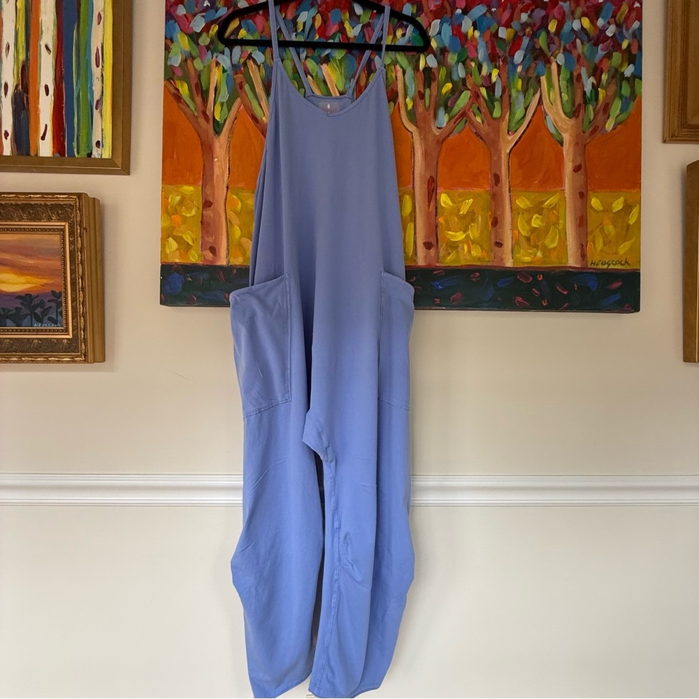 FP Movement by Free People Hot Shot Onesie skyline blue Size M